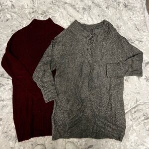 Bundle of Two Sweater Dresses